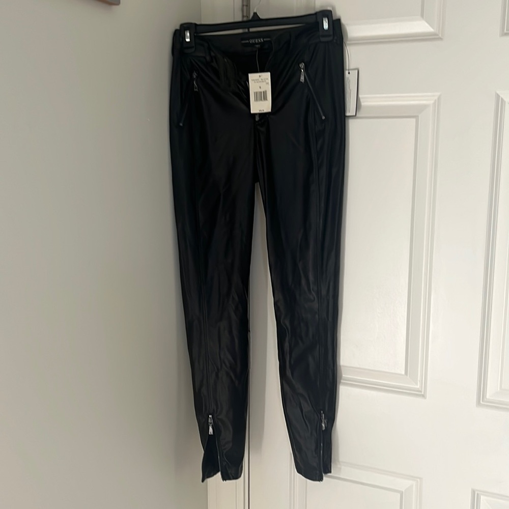Guess shiny faux pants